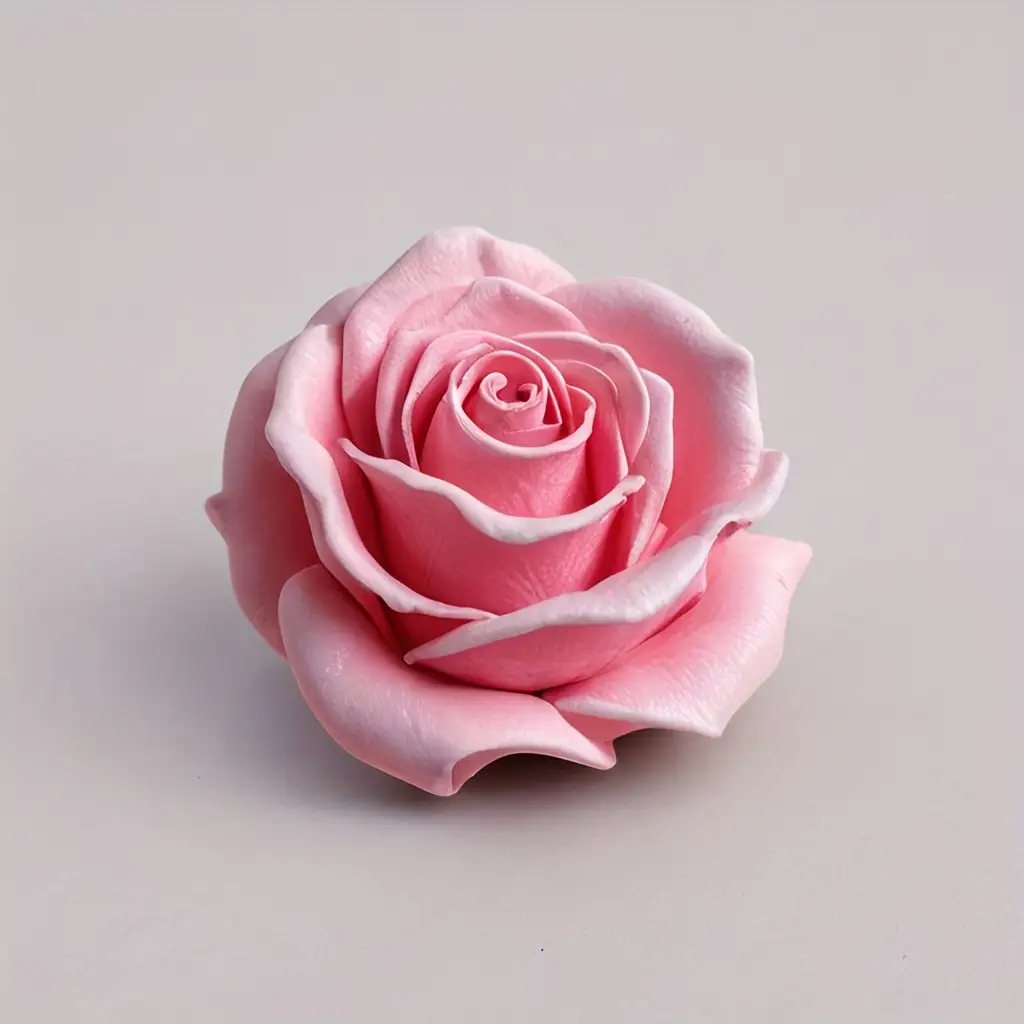 Resin Craft Ideas - 1 Rose Silicone Candle Mold -
