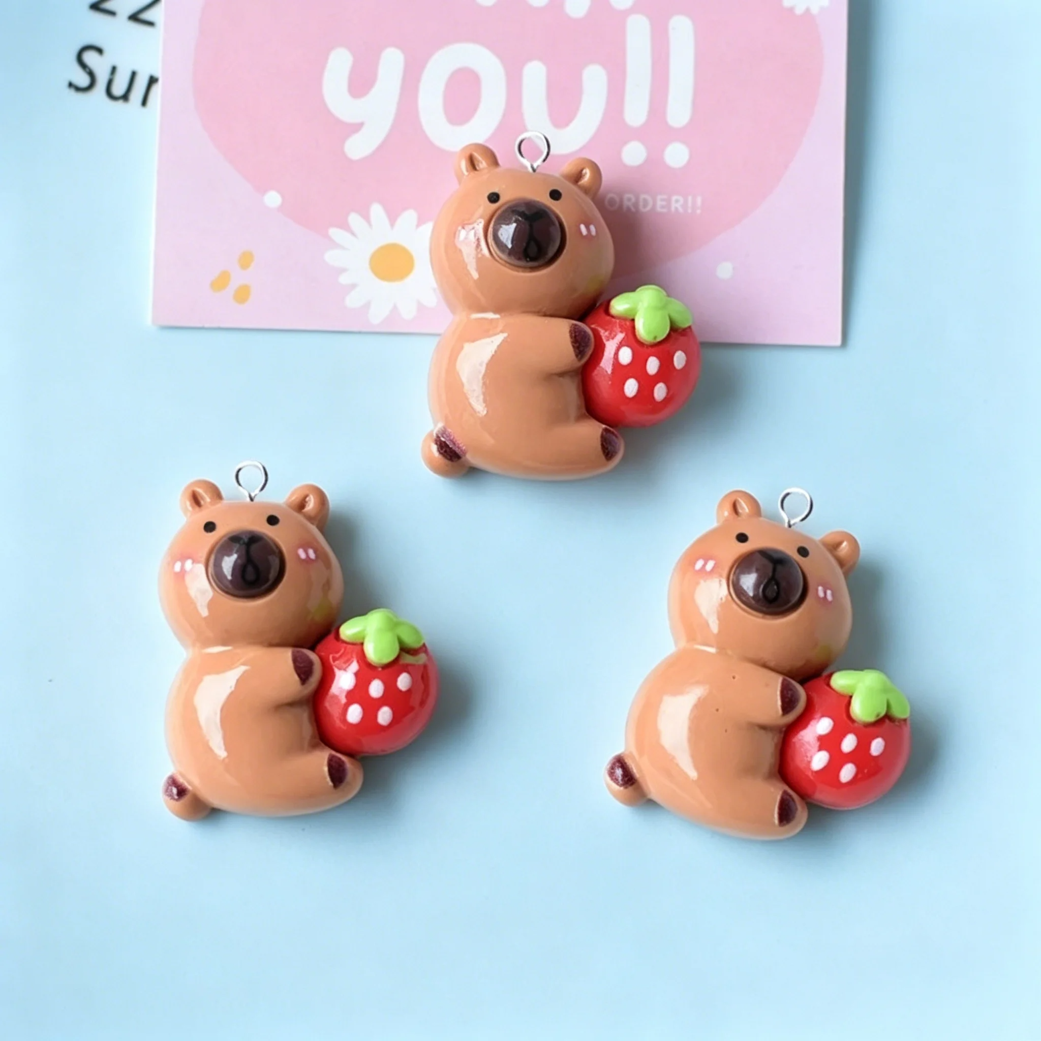 Resin Crafts Diy - 10Pcs Flatback Resin Charms Kawaii Fruit