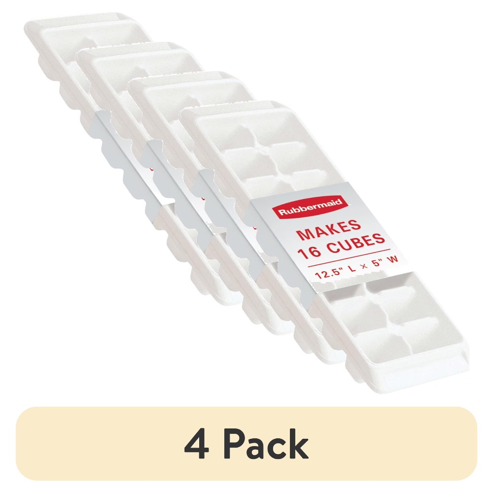 Silicone Mold Tray - 4 Pack Quick Release Silicone Ice