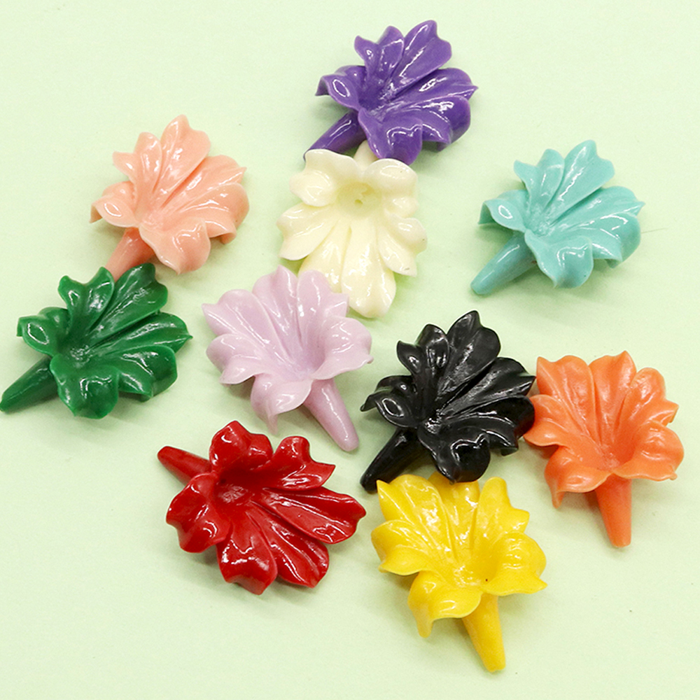 Flower Preservation Resin - Imitation Coral Resin Beads Carved Morning