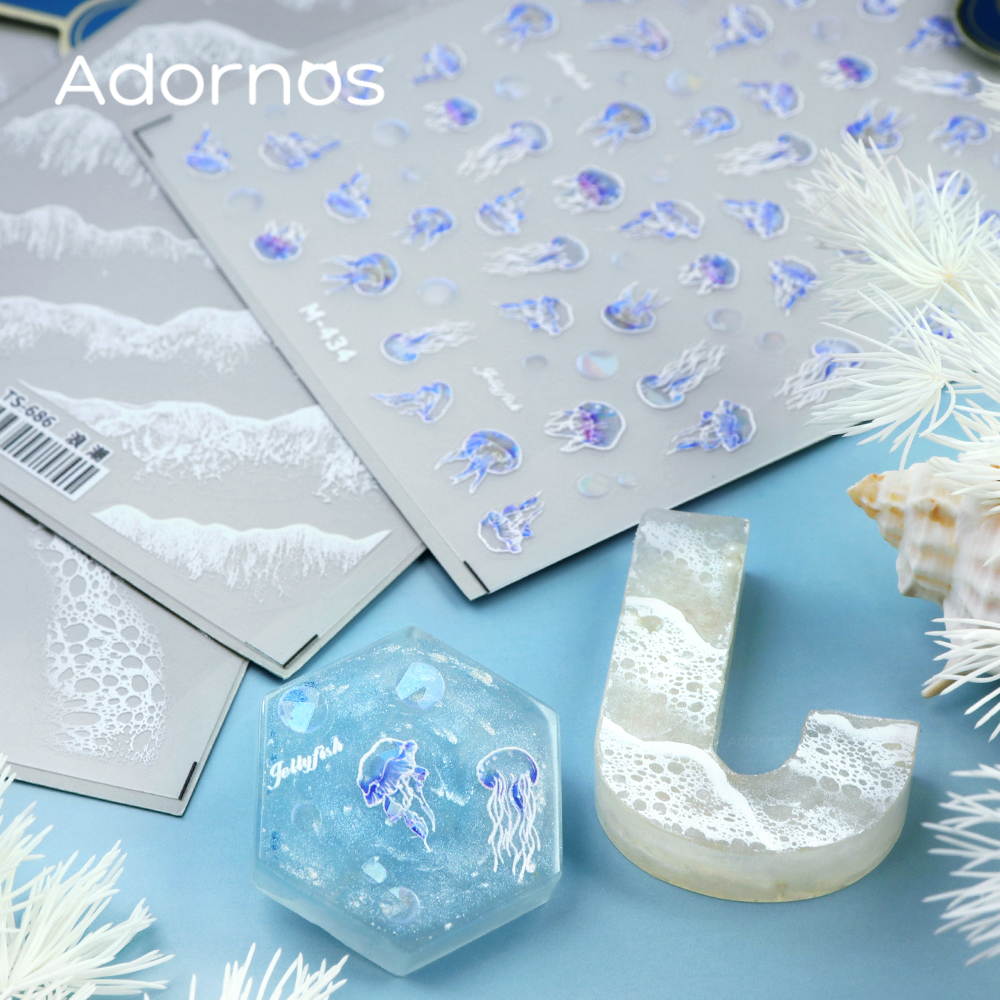1Sheet Ocean Resin Sticker Epo - Resin Ocean Wave Mold recensie en prijs
