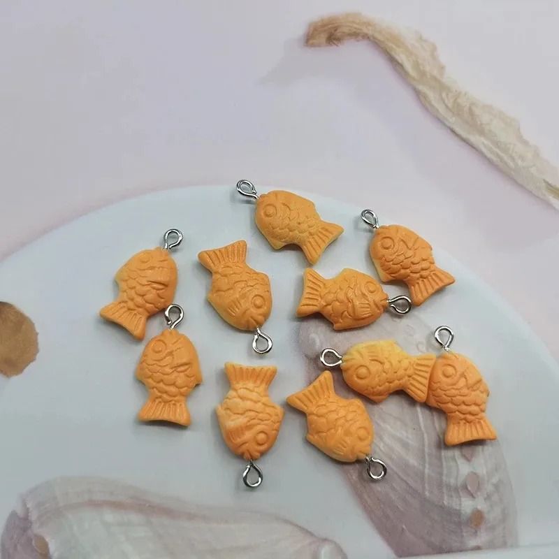 10Pcs Lovely Korea Koi Fish Fl - Resin Crafts Diy recensie en prijs