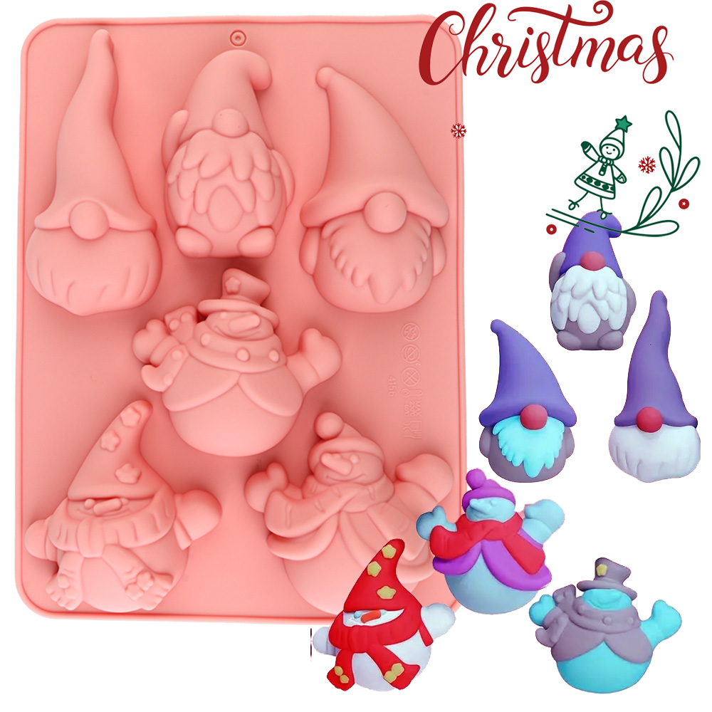 6-Cavity Christmas Gnome Cake  - Resin Craft Ideas recensie en prijs