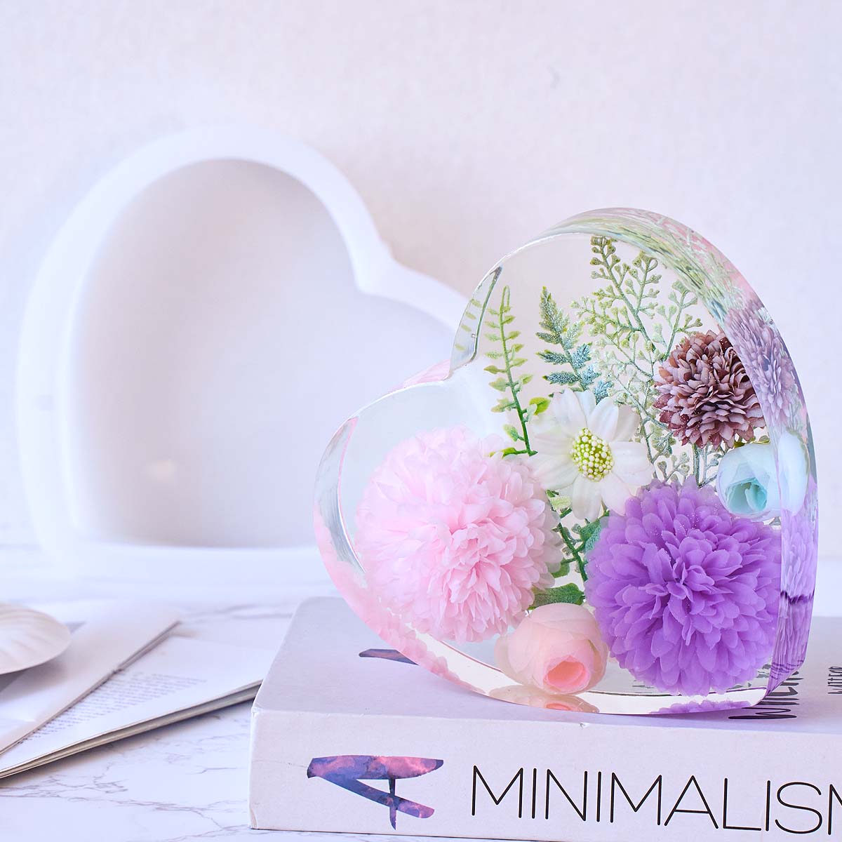 Large Love Silicone Mold DIY H - Flower Preservation Resin recensie en prijs