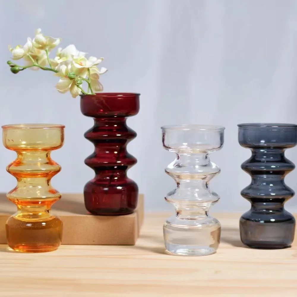 Colorful Vases Glass Ornaments - Dried Flower Bulk recensie en prijs