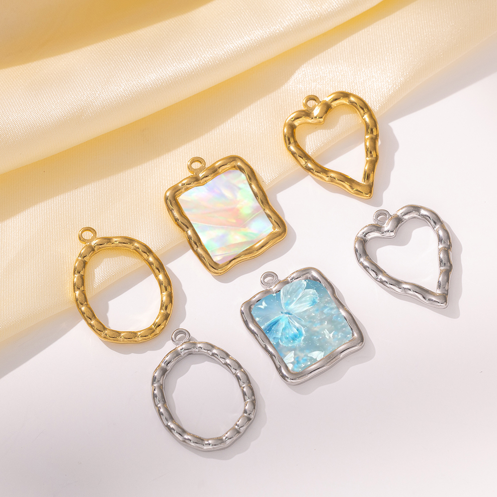 5pcs Stainless Steel Heart Rou - Resin Craft Material recensie en prijs