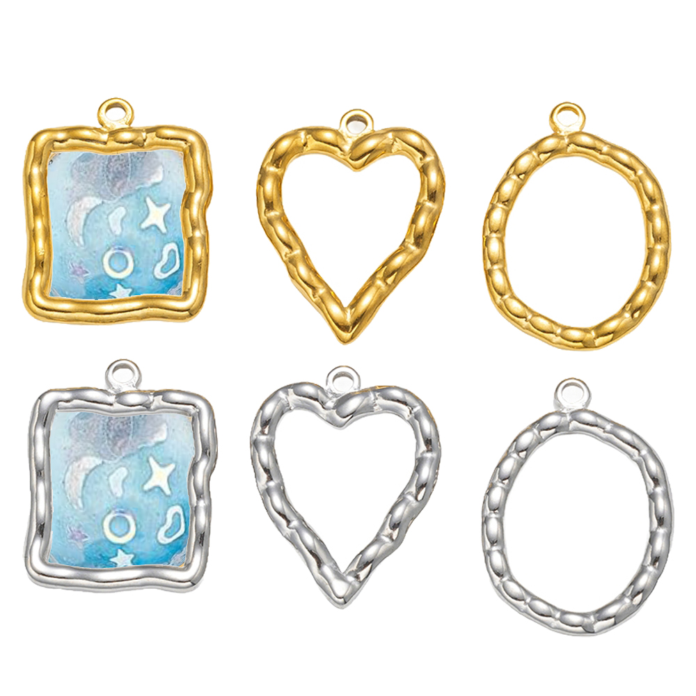 5pcs Stainless Steel Heart Rou - Resin Craft Material recensie en prijs