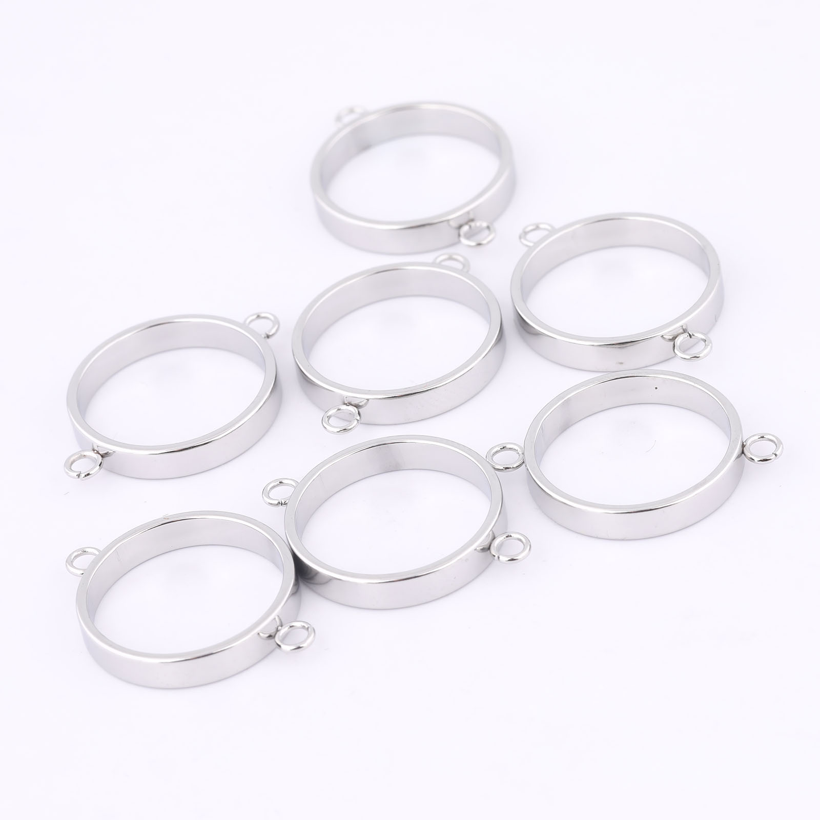 10pcs Stainless Steel 14mm Ope - Resin Craft Projects recensie en prijs