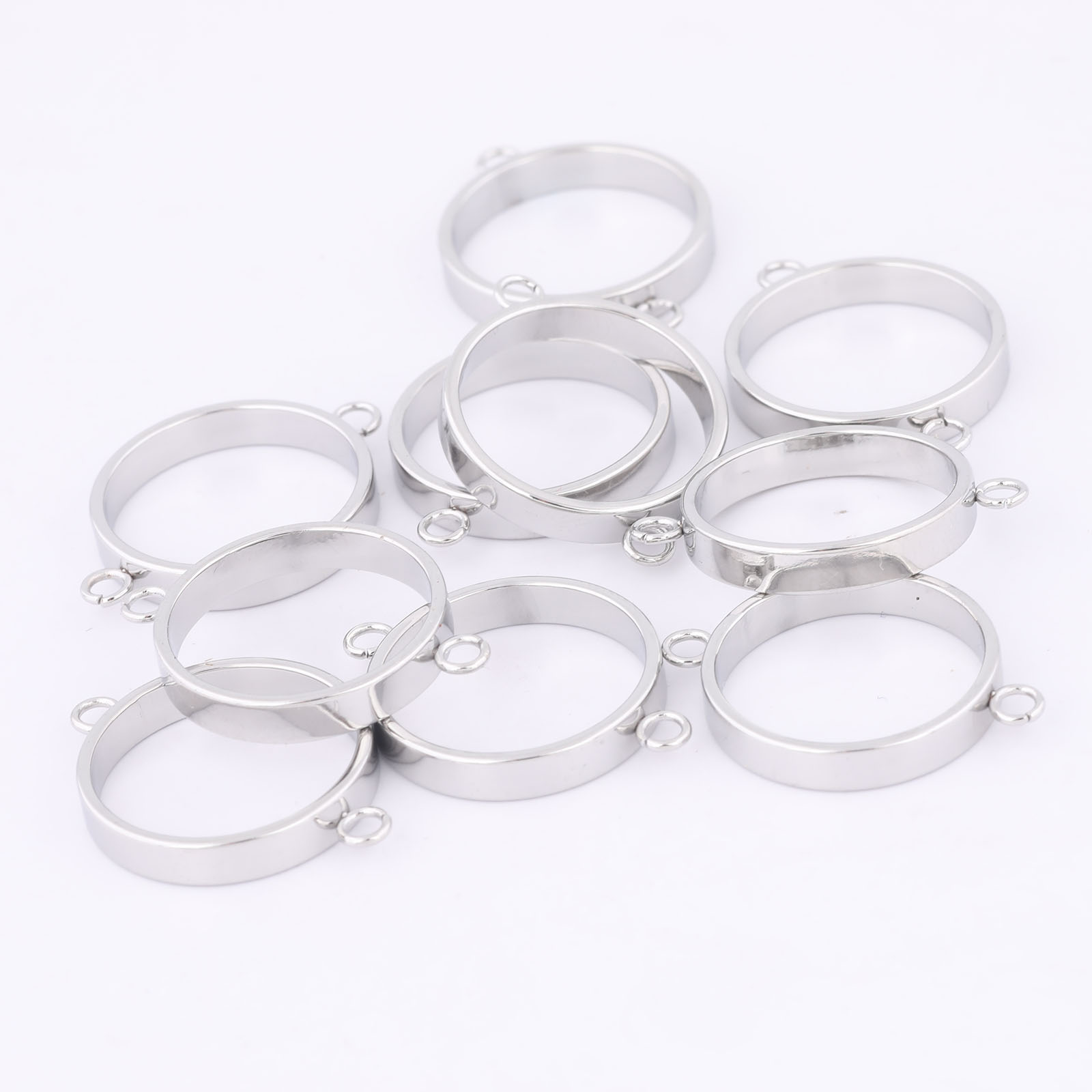10pcs Stainless Steel 14mm Ope - Resin Craft Projects recensie en prijs