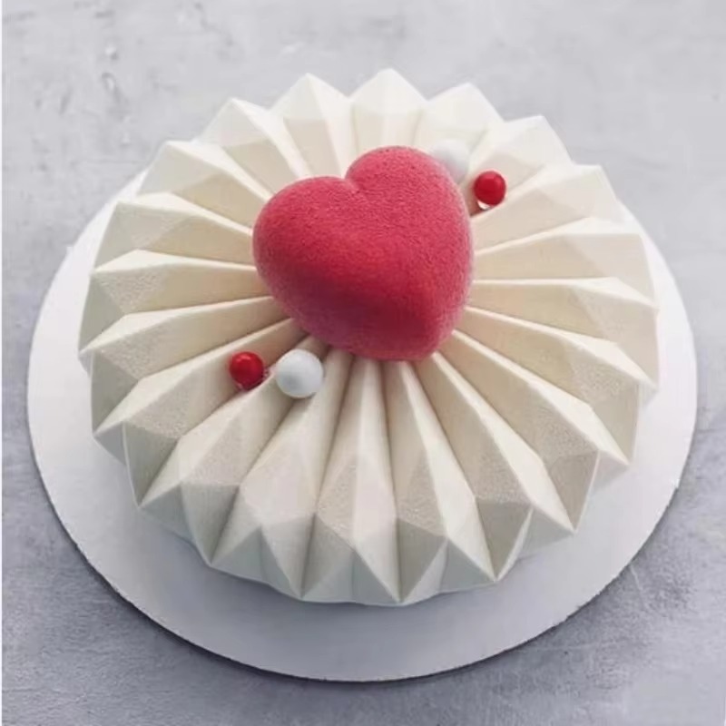 3D Round French Mousse Cake Si - Coaster Mold Round recensie en prijs