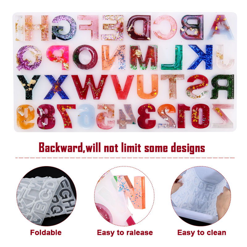 Alphabet Epoxy Resin Mold Kit  - Resin Jewelry Kit recensie en prijs
