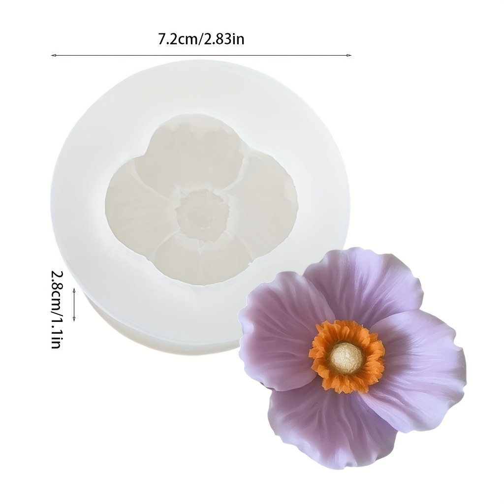 Flower Silicone Candle Mold, C - Resin Craft Ideas recensie en prijs