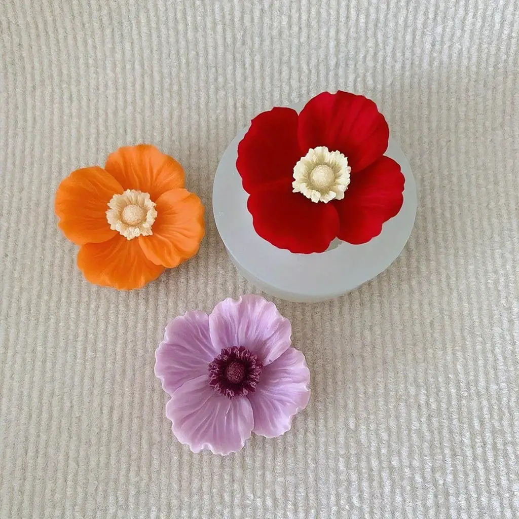 Flower Silicone Candle Mold, C - Resin Craft Ideas recensie en prijs