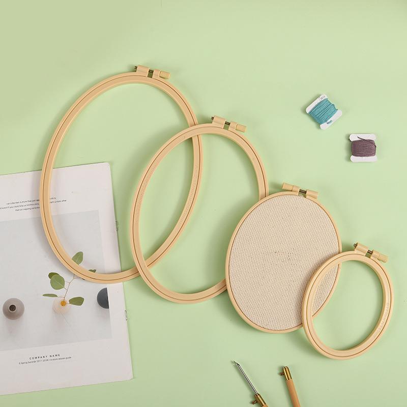 Imitation Bamboo Plastic Oval  - Wood Ring Blank recensie en prijs