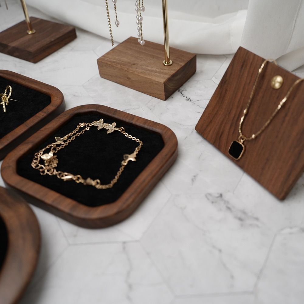 Simple Geometry Wood Rings Tra - Wood Ring Blank recensie en prijs