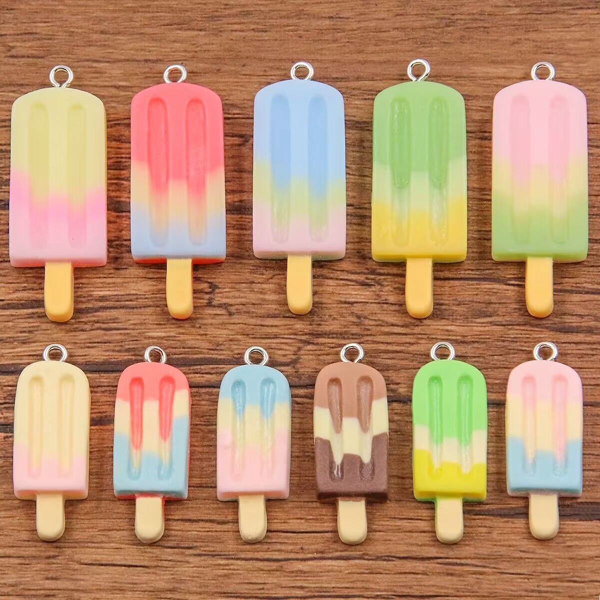 6Pcs Gradient Ice Pop Resin Ch - Resin Crafts Diy recensie en prijs