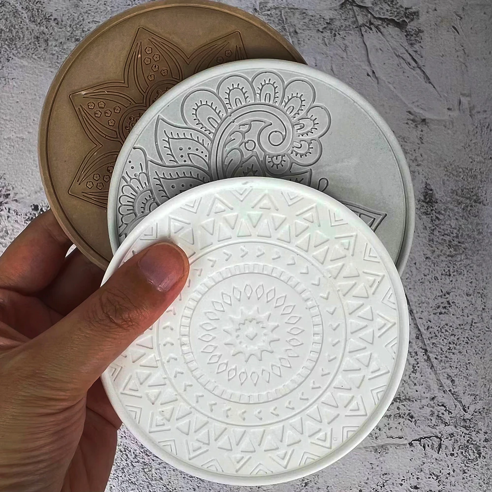Mandala Round Coaster Resin Si - Coaster Mold Round recensie en prijs