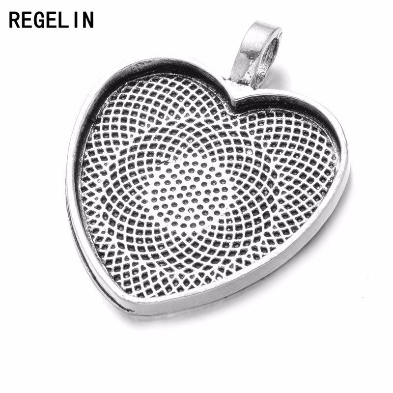 REGELIN Heart Cabochons Settin - Bezels Set Pendant recensie en prijs