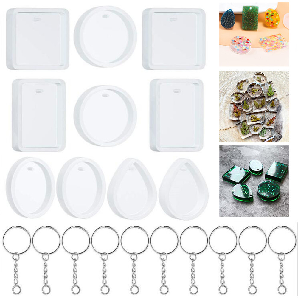 20Pcs/Set DIY Keychain Pendant - Resin Jewelry Kit recensie en prijs