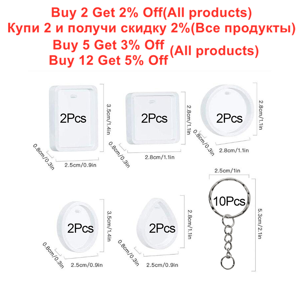 20Pcs/Set DIY Keychain Pendant - Resin Jewelry Kit recensie en prijs