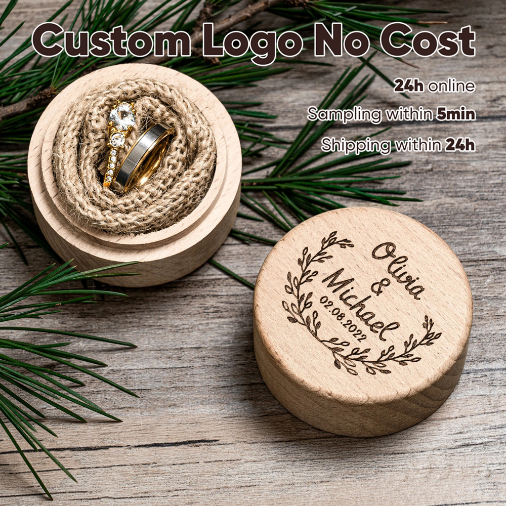 Free Personalized Wedding Ring - Wood Ring Blank recensie en prijs