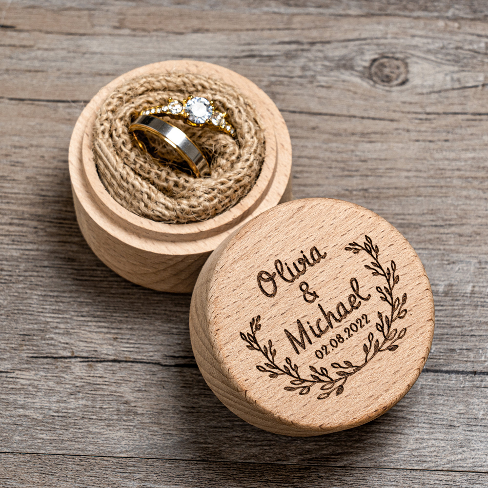 Free Personalized Wedding Ring - Wood Ring Blank recensie en prijs