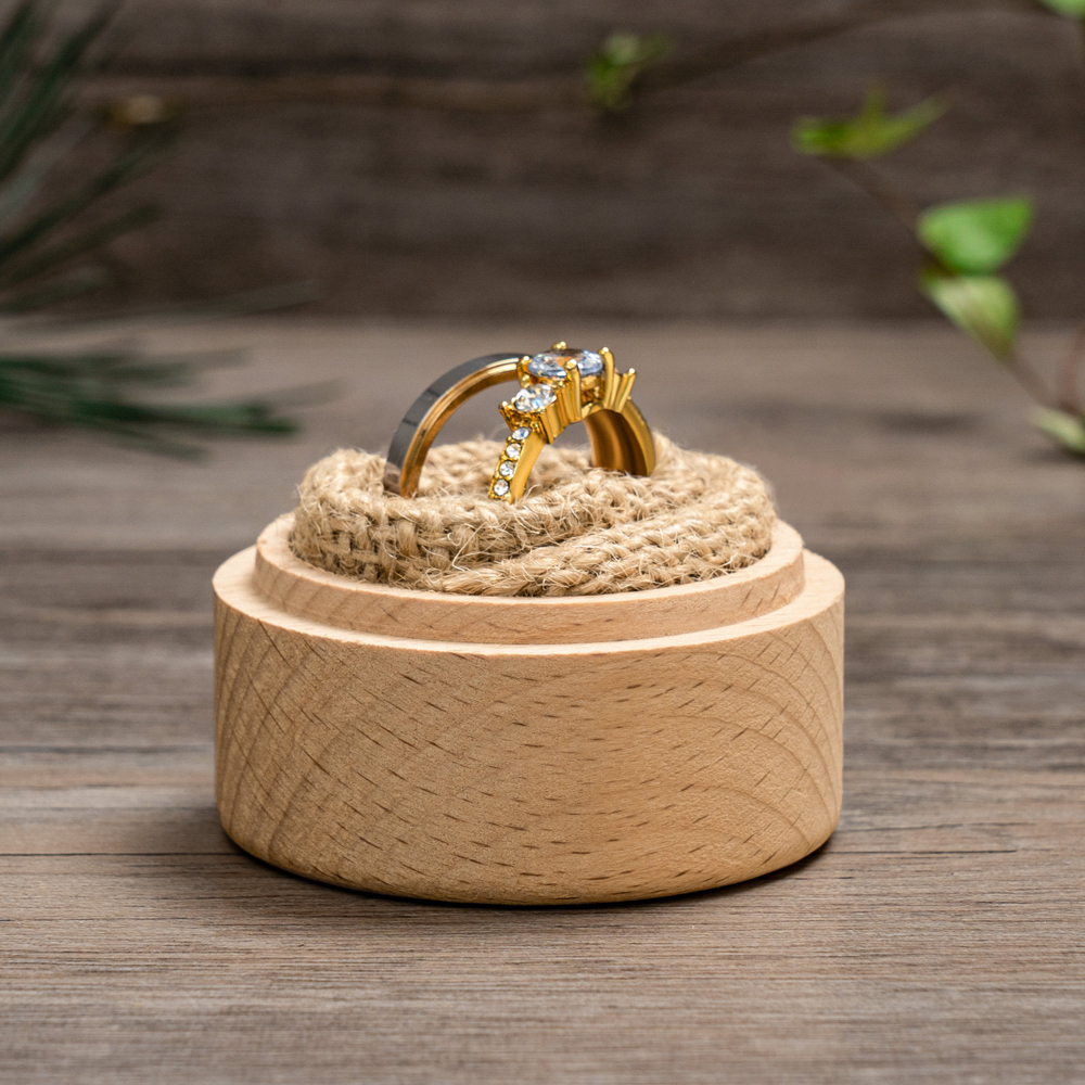 Free Personalized Wedding Ring - Wood Ring Blank recensie en prijs