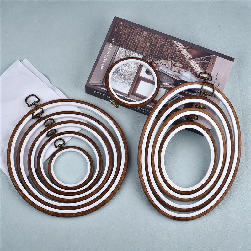 Sewing Tool Round Oval Wooden  - Wood Ring Blank recensie en prijs