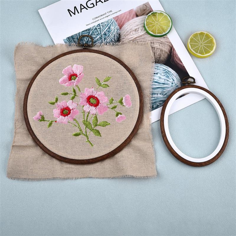 Sewing Tool Round Oval Wooden  - Wood Ring Blank recensie en prijs