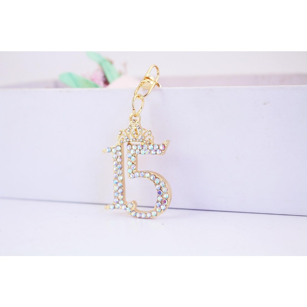 Glittering Number 15 Rhineston - Resin Glitter Pack recensie en prijs