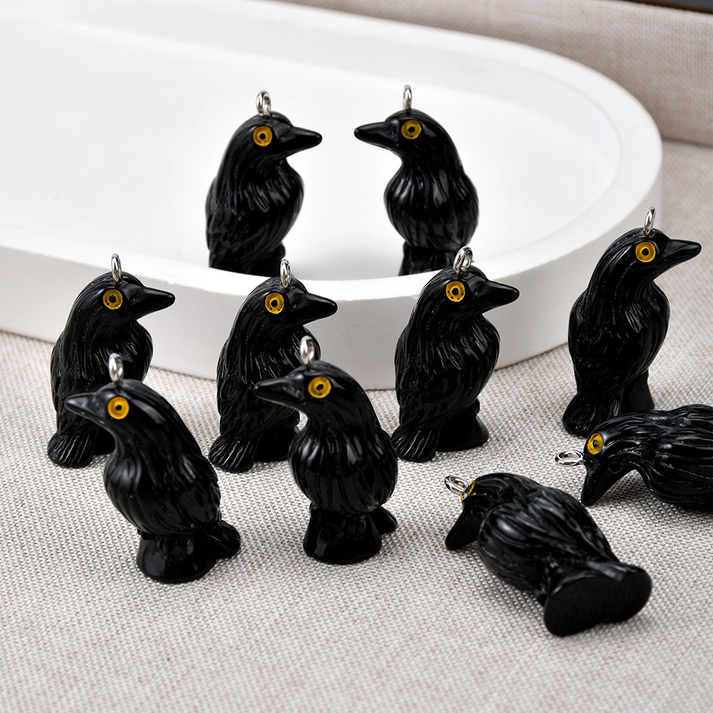10pcs Black Crow Organ Resin C - Resin Craft Projects recensie en prijs