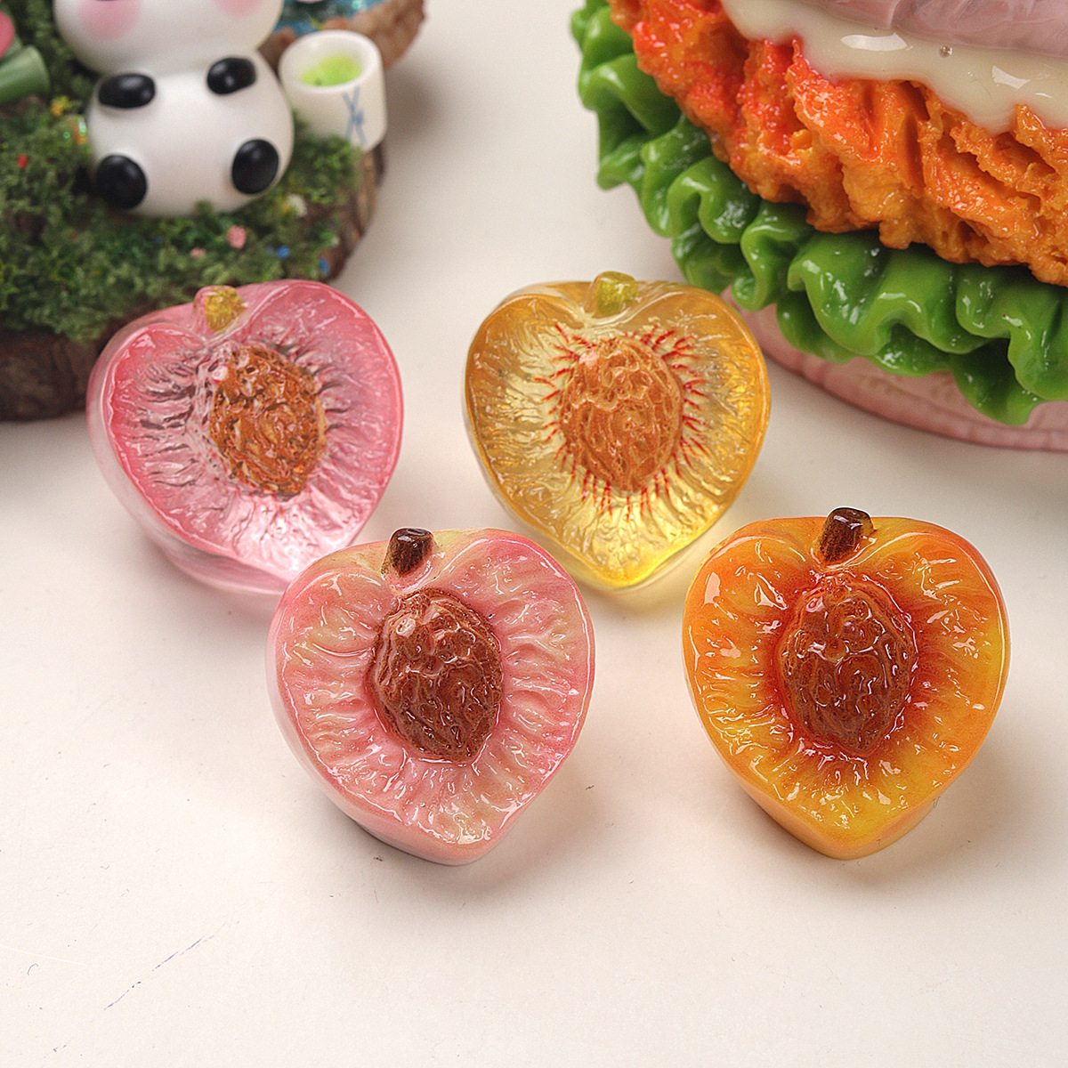 10pcs Cartoon 3D Resin Simulat - Flower Preservation Resin recensie en prijs