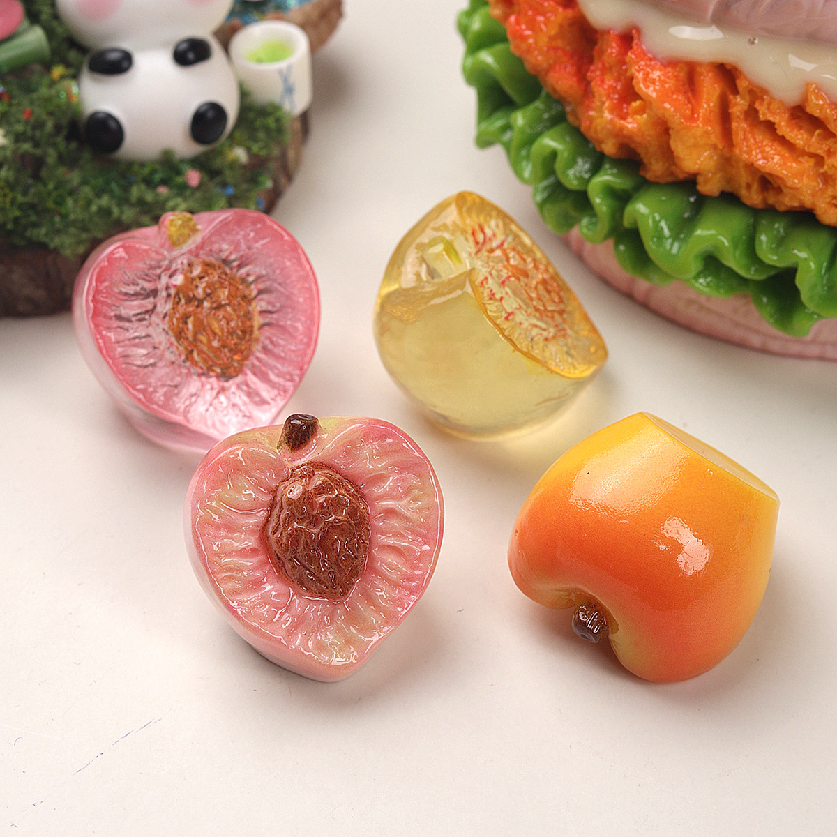 10pcs Cartoon 3D Resin Simulat - Flower Preservation Resin recensie en prijs