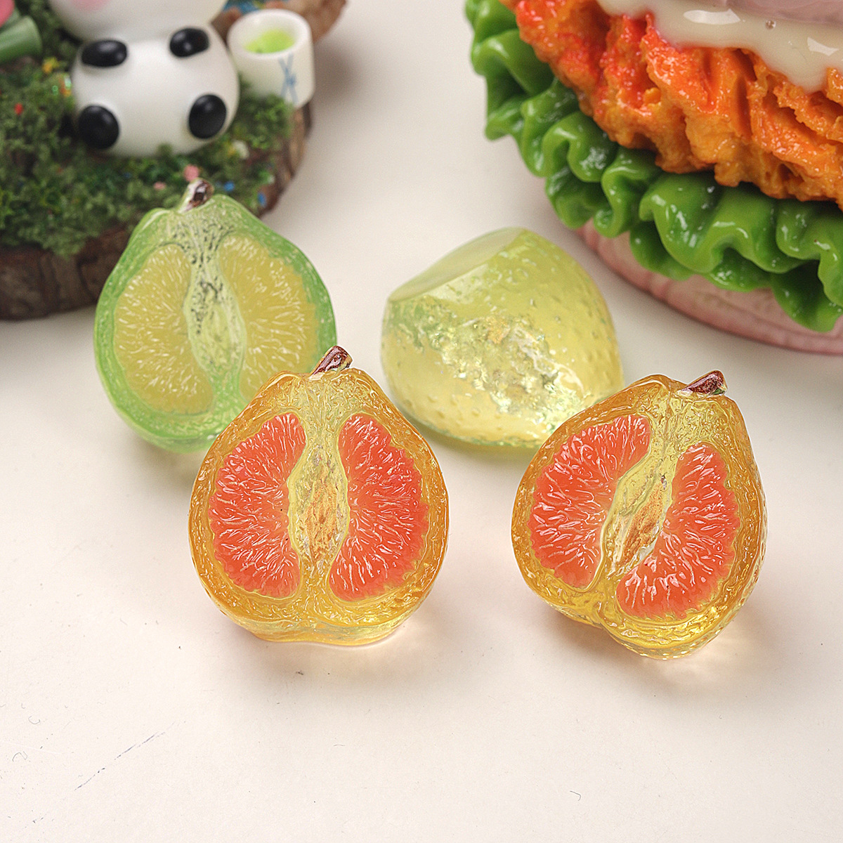 10pcs Cartoon 3D Resin Simulat - Flower Preservation Resin recensie en prijs