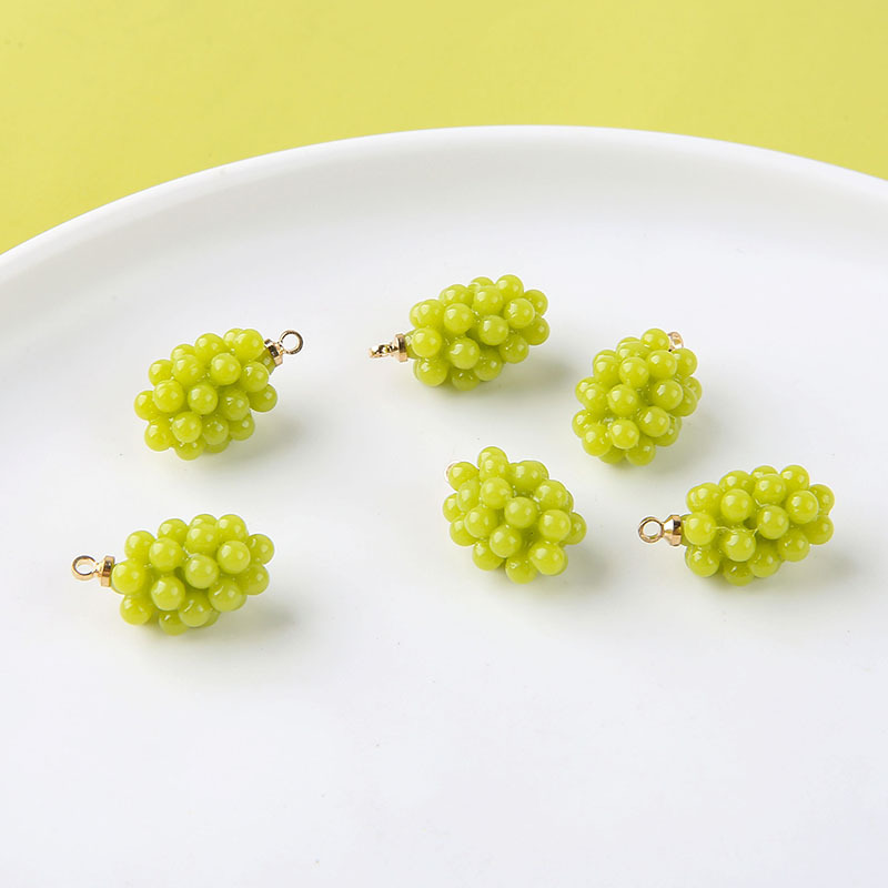 6pcs Cute Little Grapes Resin  - Resin Craft Projects recensie en prijs