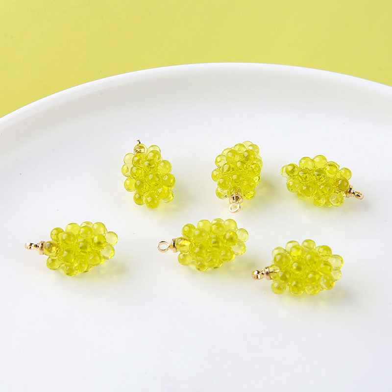 6pcs Cute Little Grapes Resin  - Resin Craft Projects recensie en prijs