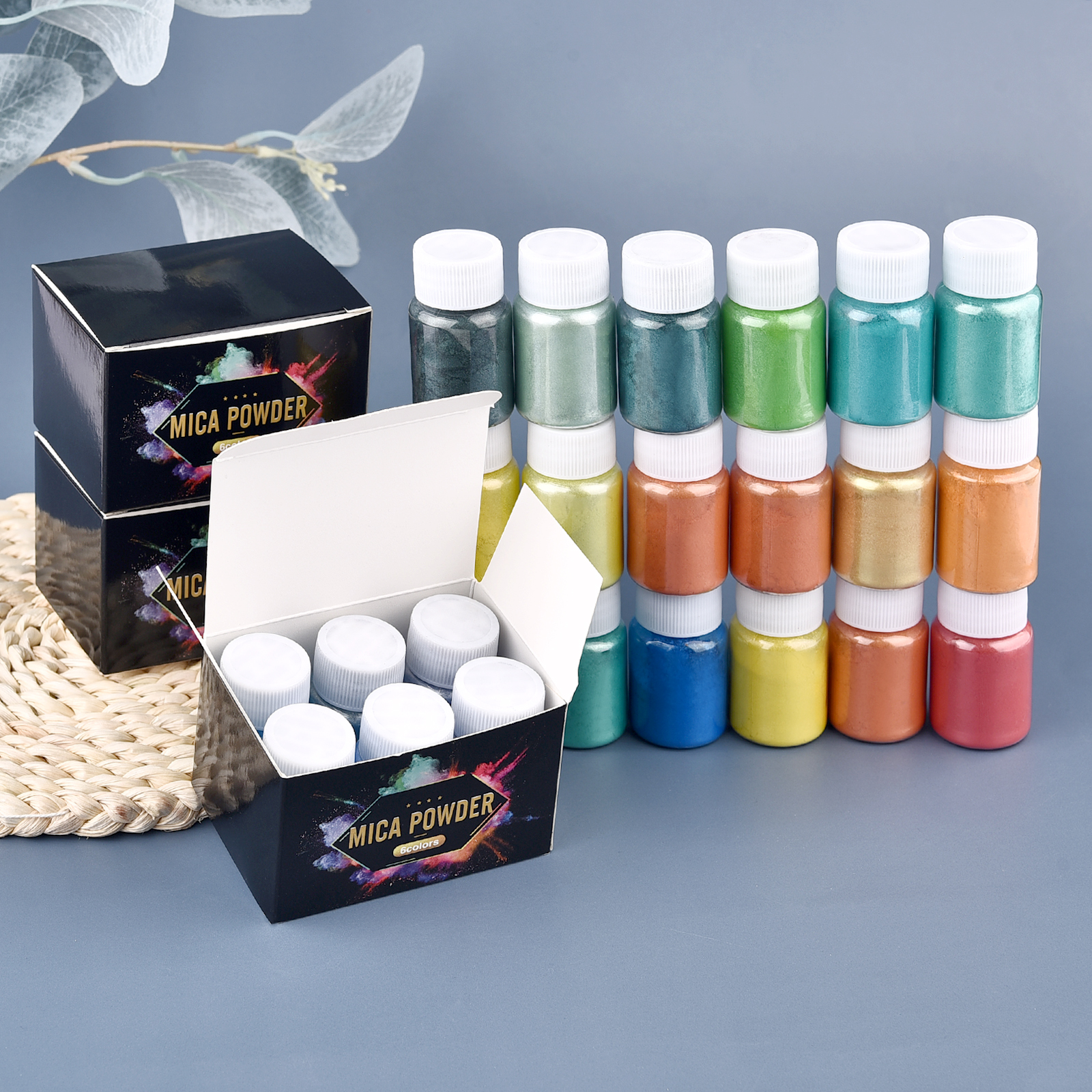 6 Colors/Set Pearl Powder Pigm - Resin Glitter Pack recensie en prijs
