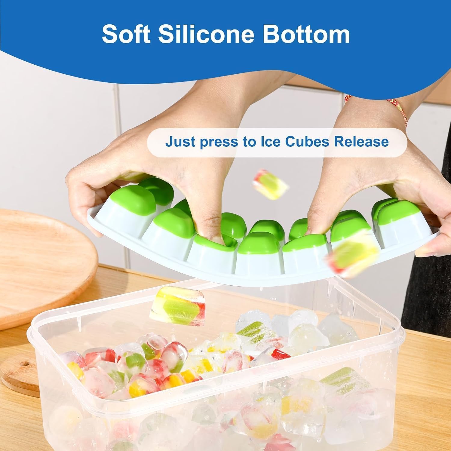 Ice Cube Trays with Lids for F - Silicone Mold Tray recensie en prijs