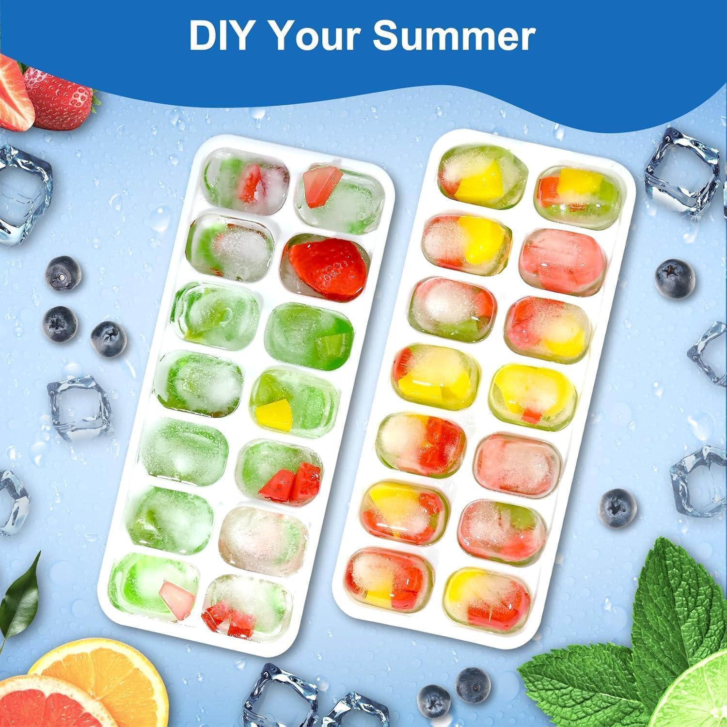 Ice Cube Trays with Lids for F - Silicone Mold Tray recensie en prijs
