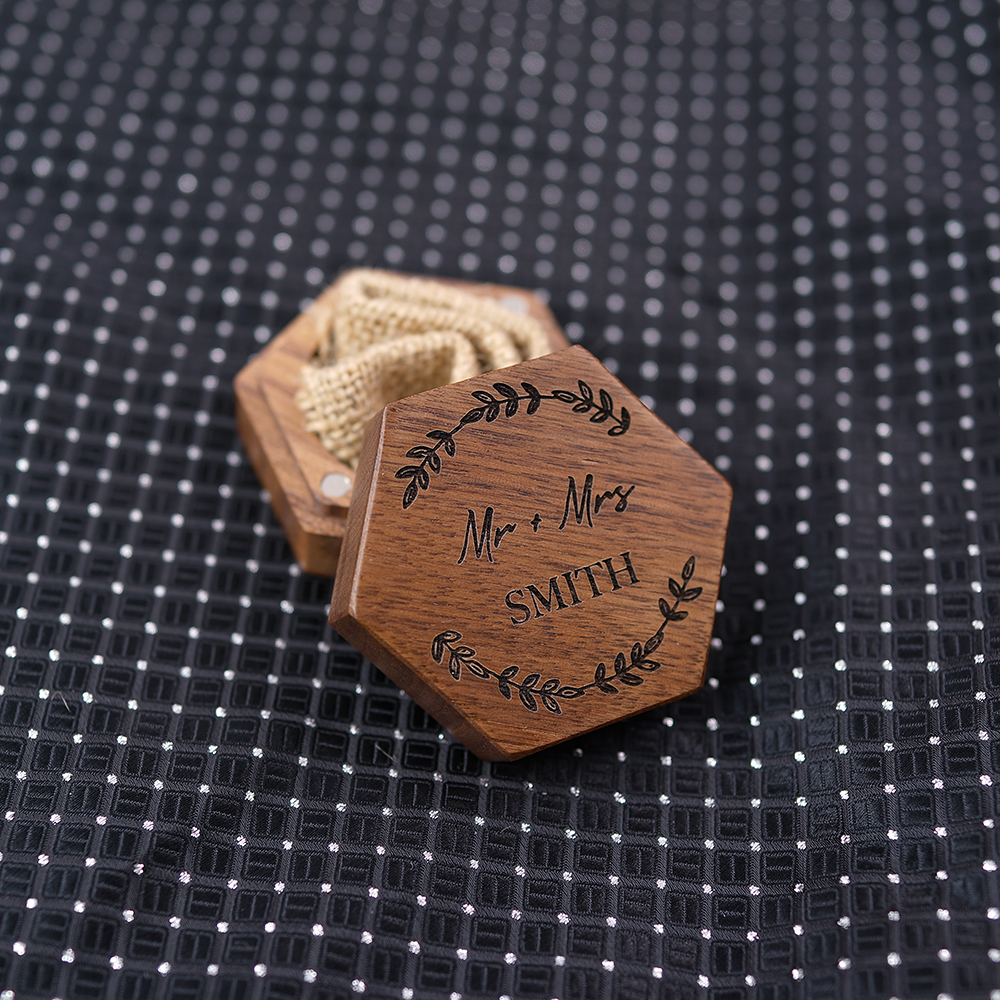 Customized Wedding proposal ri - Wood Ring Blank recensie en prijs