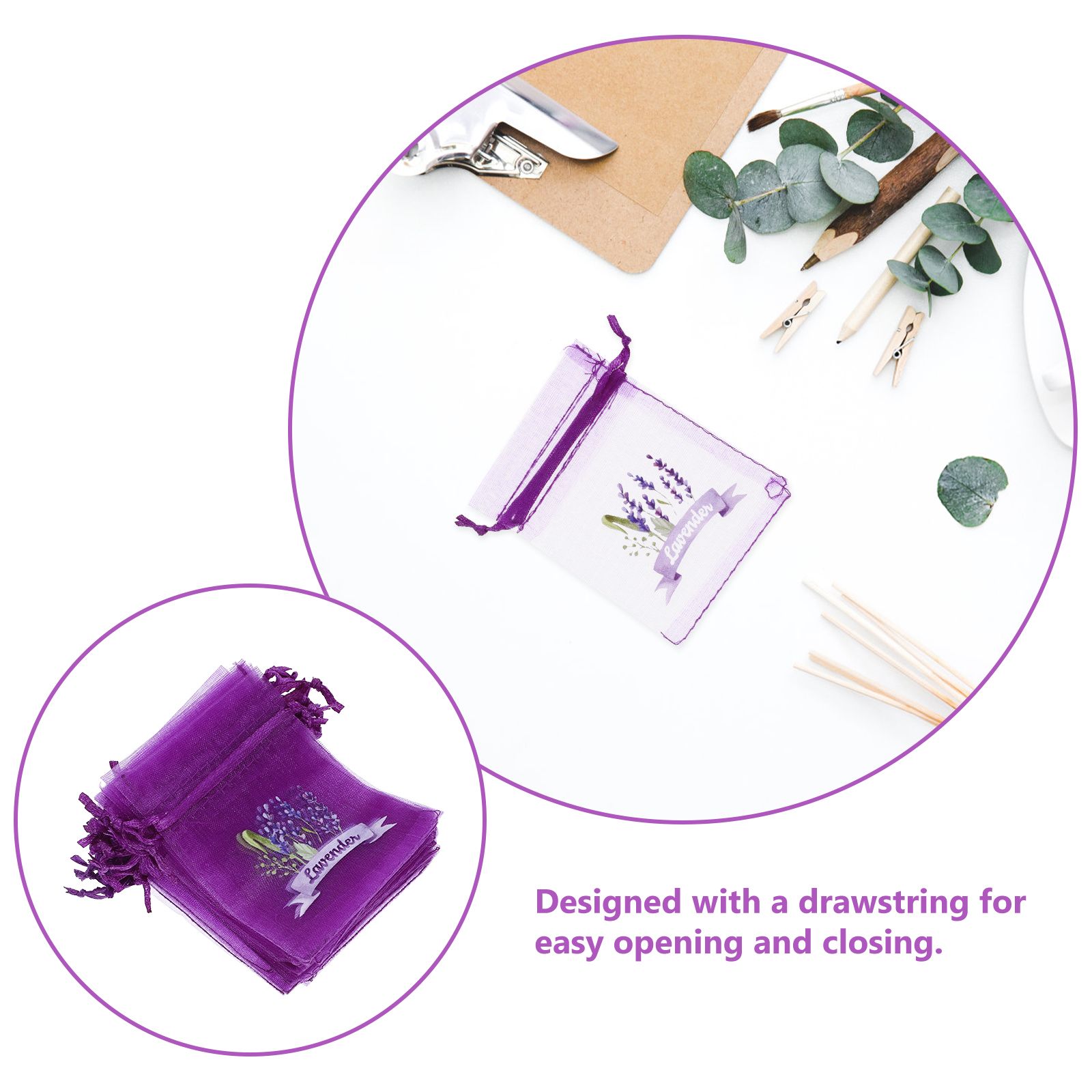 20 Pcs Empty Lavender Sachets  - Dried Flower Bulk recensie en prijs