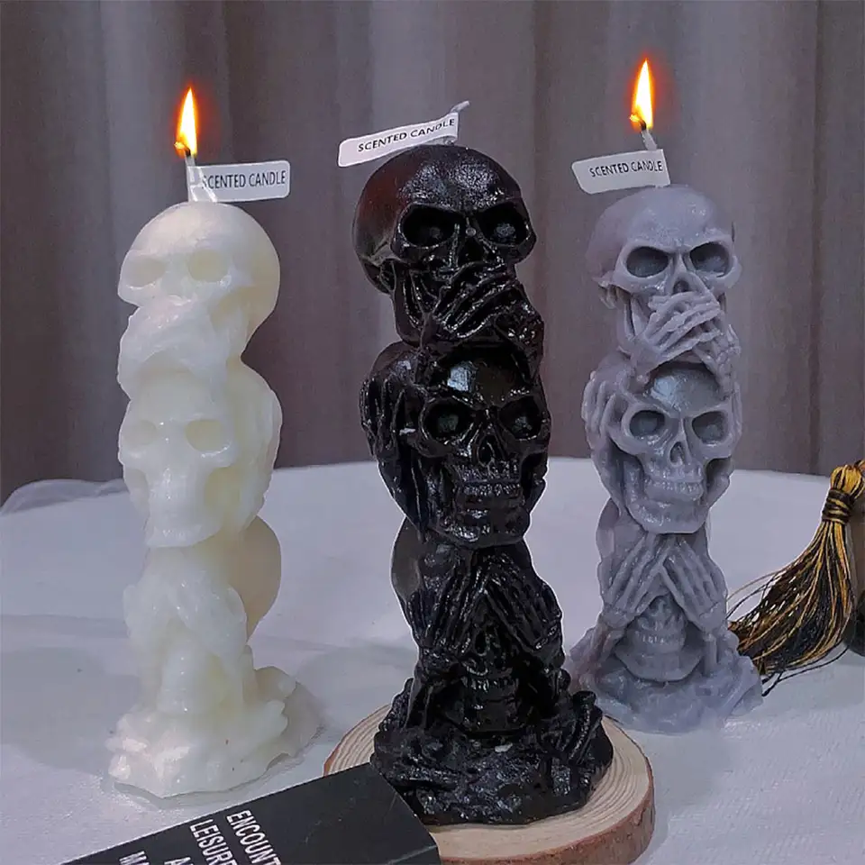 New Design 3D Skull Pumpkin Si - Resin Craft Ideas recensie en prijs
