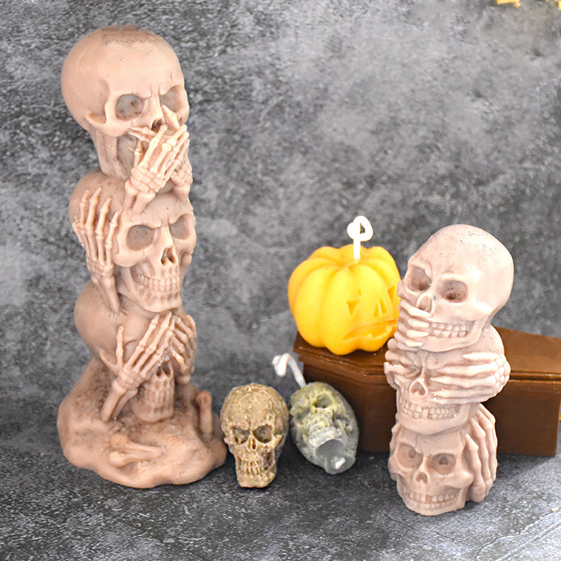 New Design 3D Skull Pumpkin Si - Resin Craft Ideas recensie en prijs