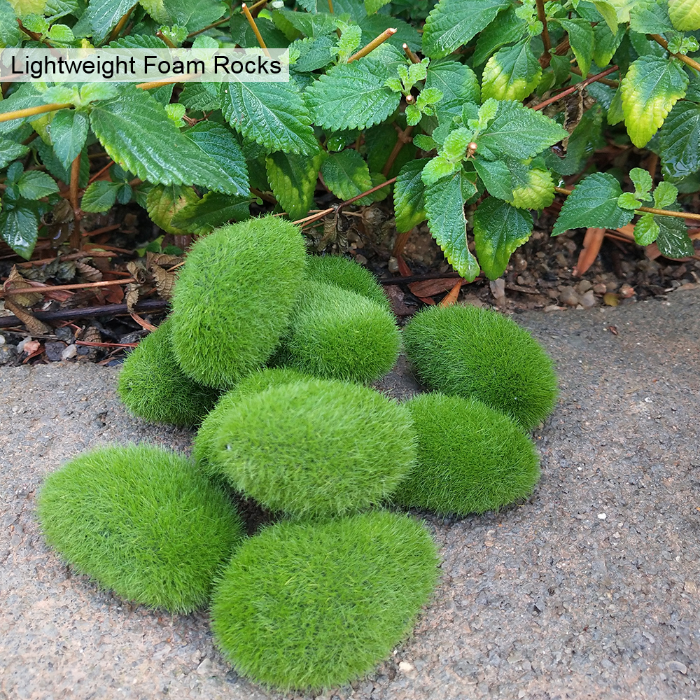 30pcs Green Artificial Moss Ro - Terrarium Moss Art recensie en prijs