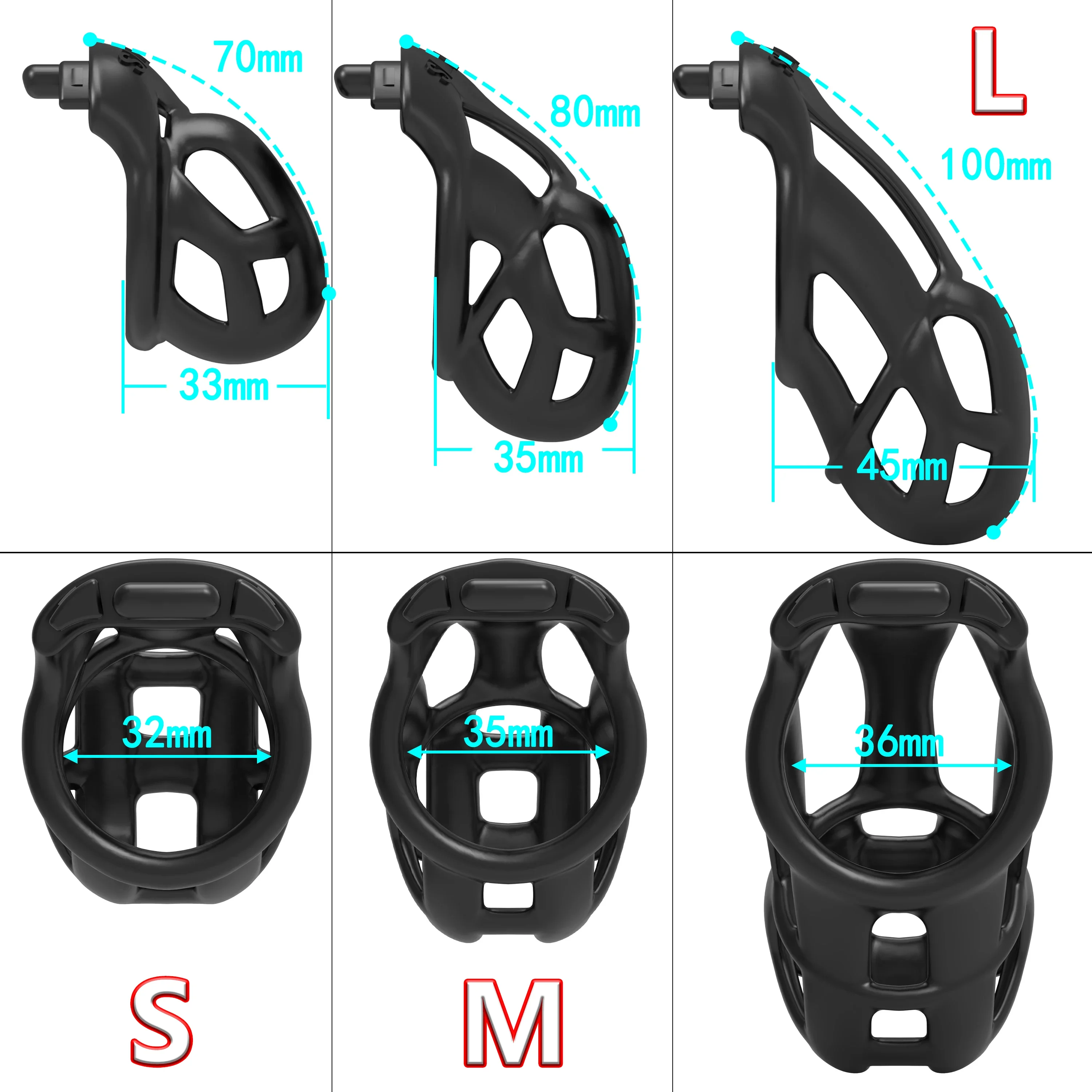New 2.0 Arc Ring Chastity Cage - Crafting Resin recensie en prijs