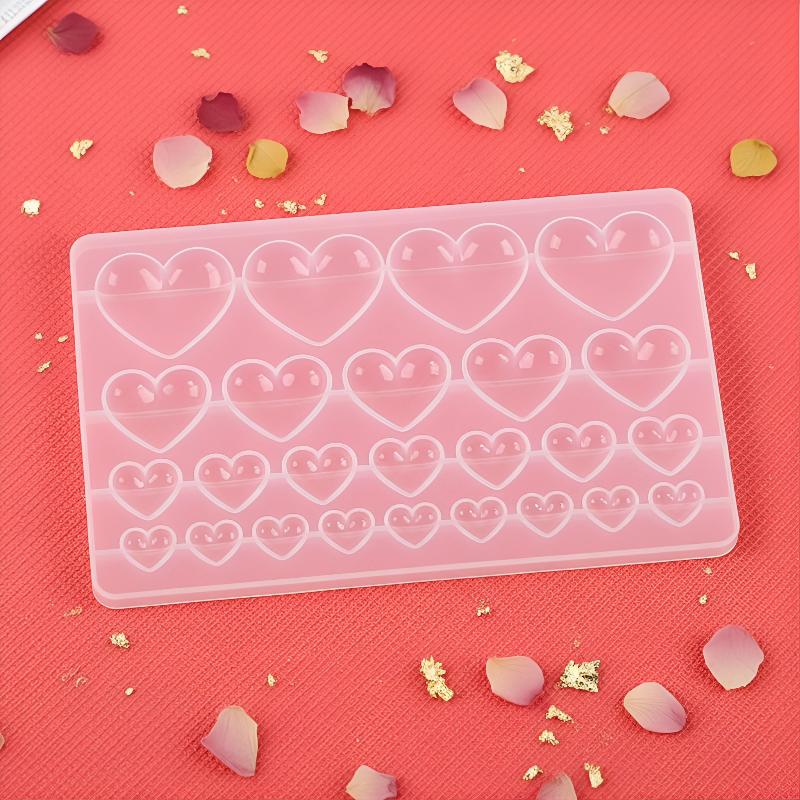 Silicone Mold Heart Shape Pend - Resin Craft Workshop recensie en prijs