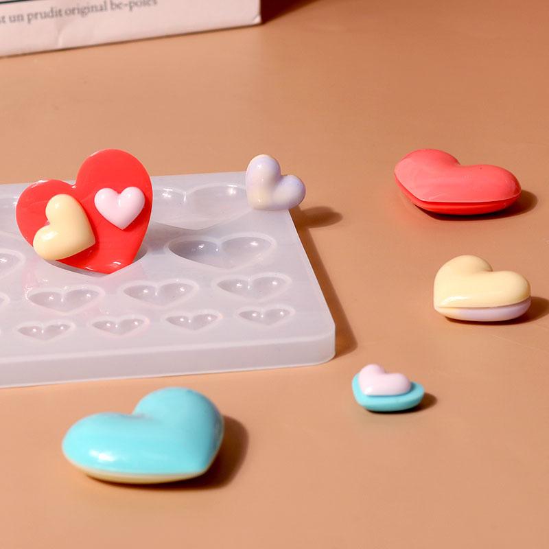 Silicone Mold Heart Shape Pend - Resin Craft Workshop recensie en prijs