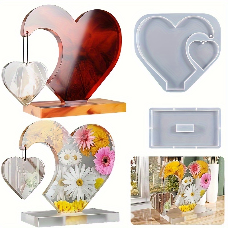 1 set of DIY heart-shaped phot - Resin Ocean Wave Mold recensie en prijs
