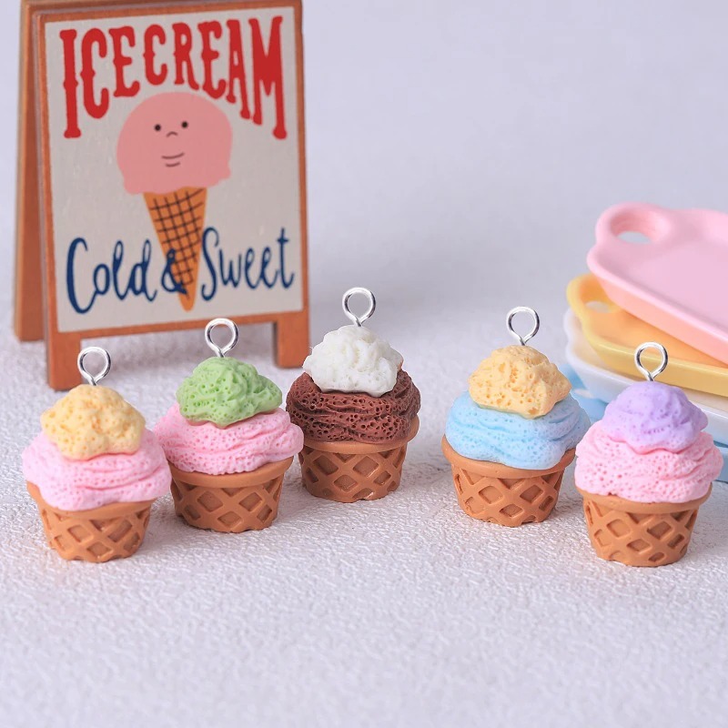 10Pcs Adorable 3D Simulated Ic - Resin Crafts Diy recensie en prijs