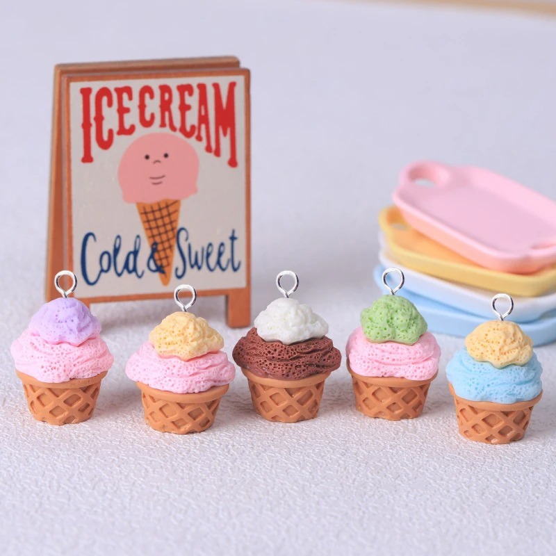10Pcs Adorable 3D Simulated Ic - Resin Crafts Diy recensie en prijs